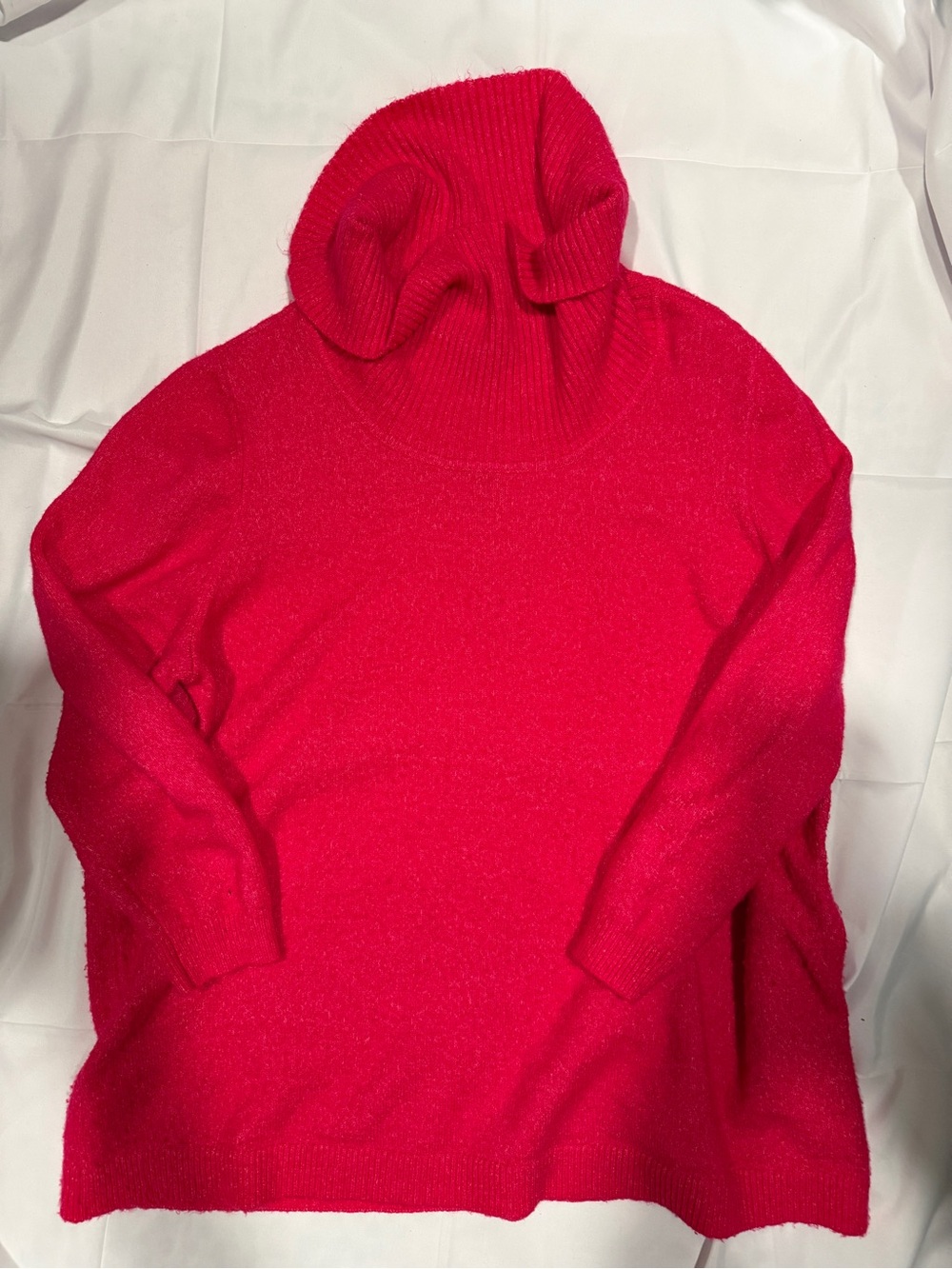 Lane Bryant hot pink Turtleneck Sweater sz 18/20